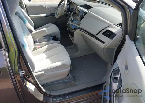 2013 Toyota Sienna Le V6 8 Passenger из США, поврежденный, VIN 5TDKK3DC2DS362729